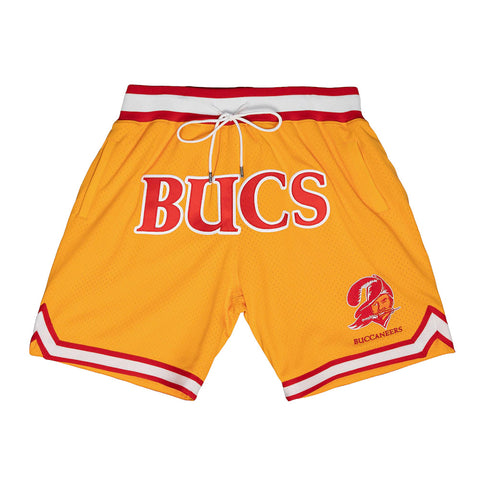 Just Don X Mitchell & Ness Tampa Bay Buccaneer Shorts