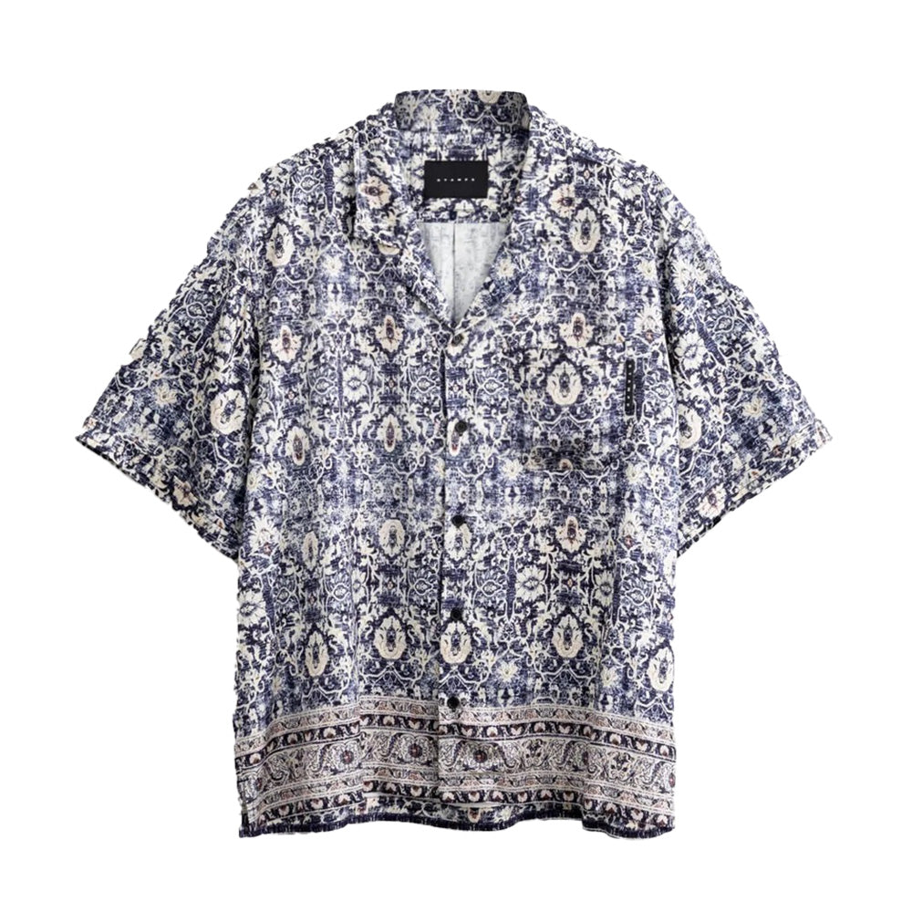 Stampd LA - Rug Camp SS Woven Button Down - Rug Print V2/Multi - SLA-M3342BD-RPT