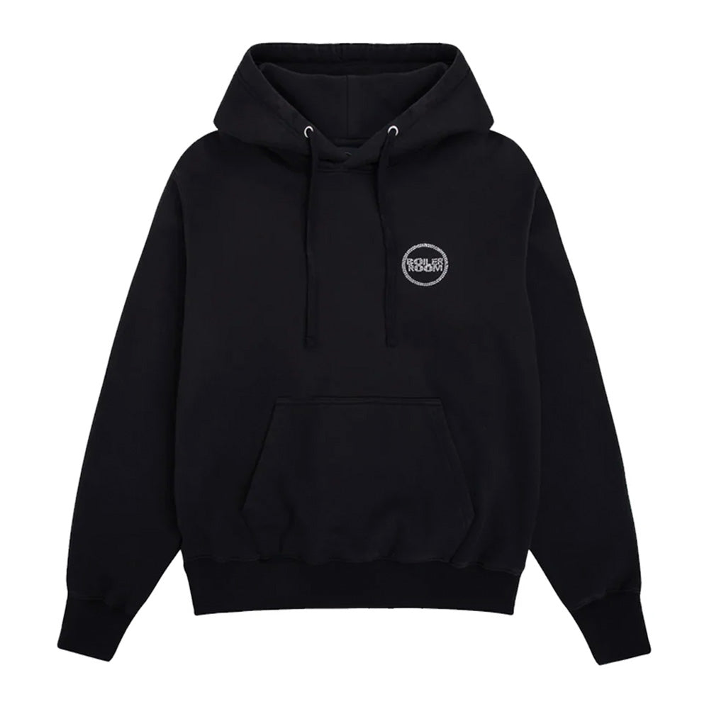 Boiler Room Diamante Stones Pullover Hoodie