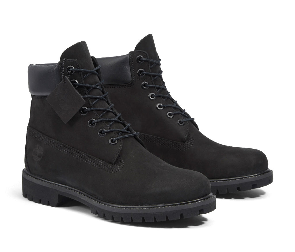 Timberland 6" PRM "Triple Black" Nubuck