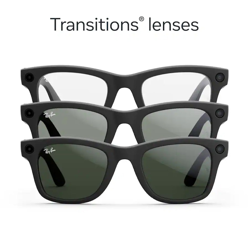 Meta X Ray-Ban Headliner "Gen 2"  - Shiny Astroid Grey/Transitions Emerald