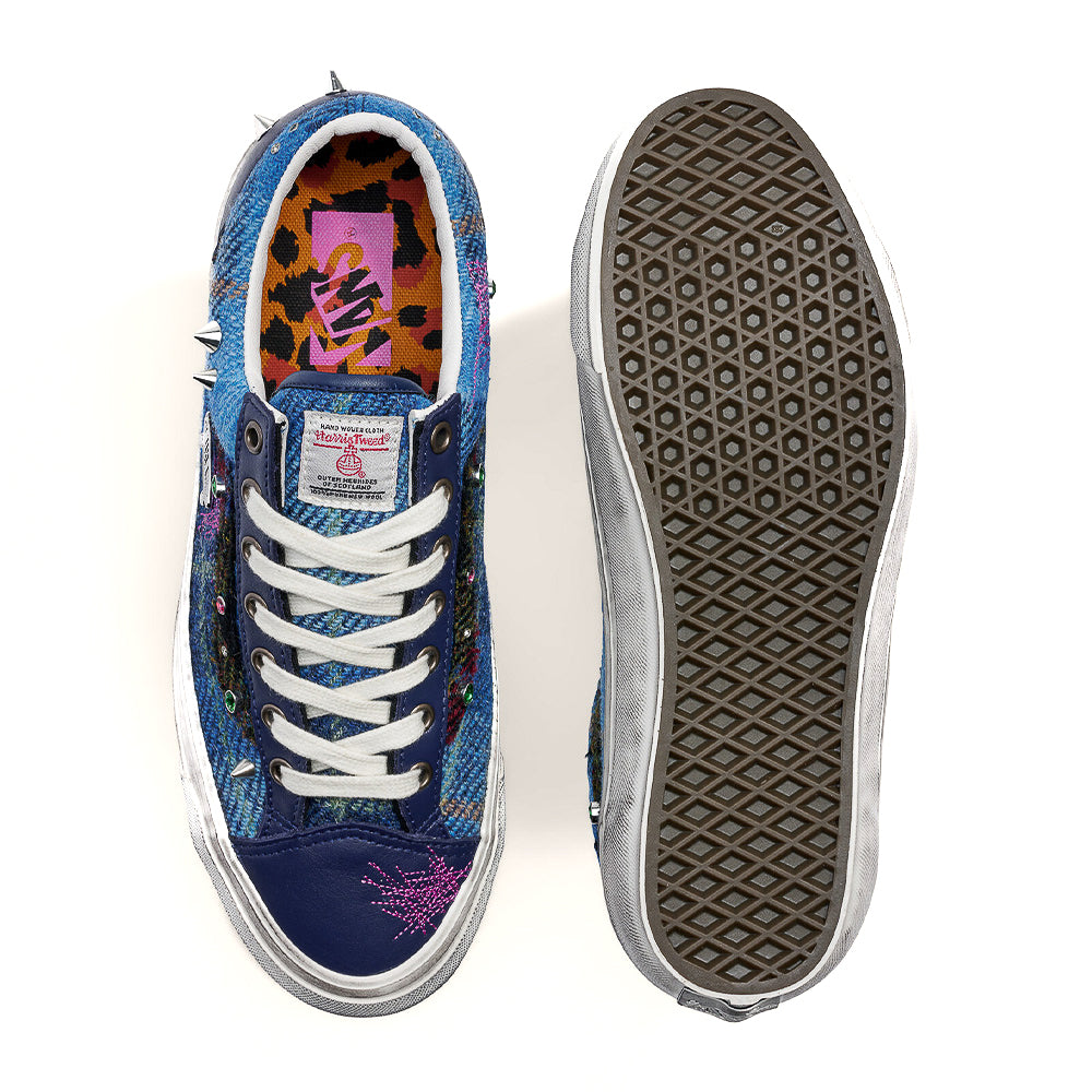 Harris Tweed x Vans LX Old Skool 36