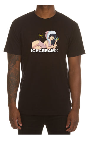 IceCream All Caps Denim - Strawberry Fit