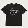 Honor The Gift Script SS Tee - Black