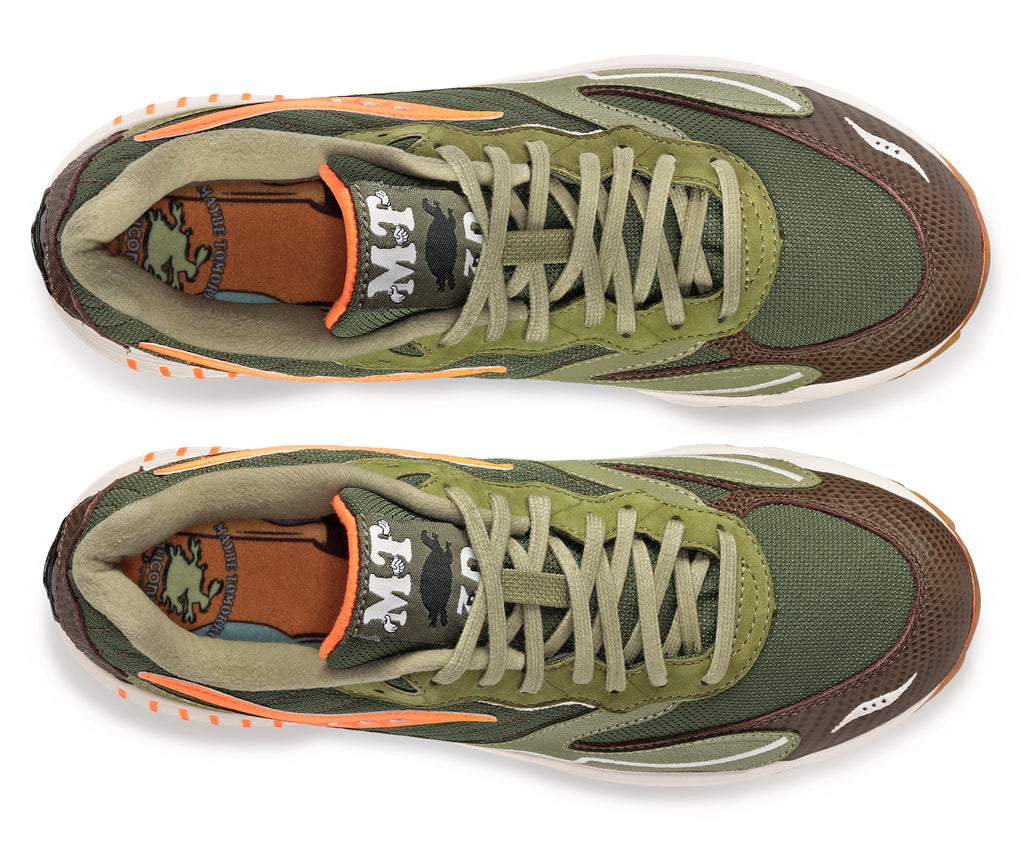 Maybe Tomorrow X Saucony Originals 3D Grid Hurricane Tortoise